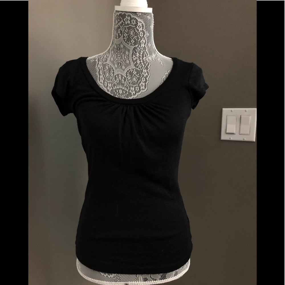 Michael Stars black t-shirt (women)